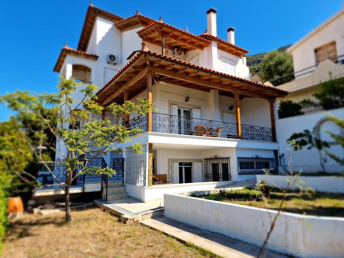 Villa Liana : Luxury Villa With Fantastic Sea View, Near Airport ปอร์โตราฟตี ภายนอก รูปภาพ