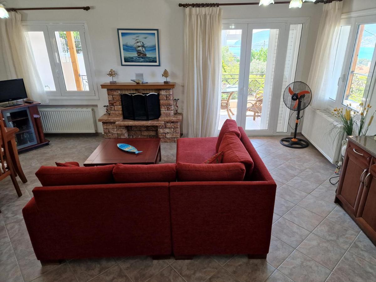 Villa Liana : Luxury Villa With Fantastic Sea View, Near Airport ปอร์โตราฟตี ภายนอก รูปภาพ