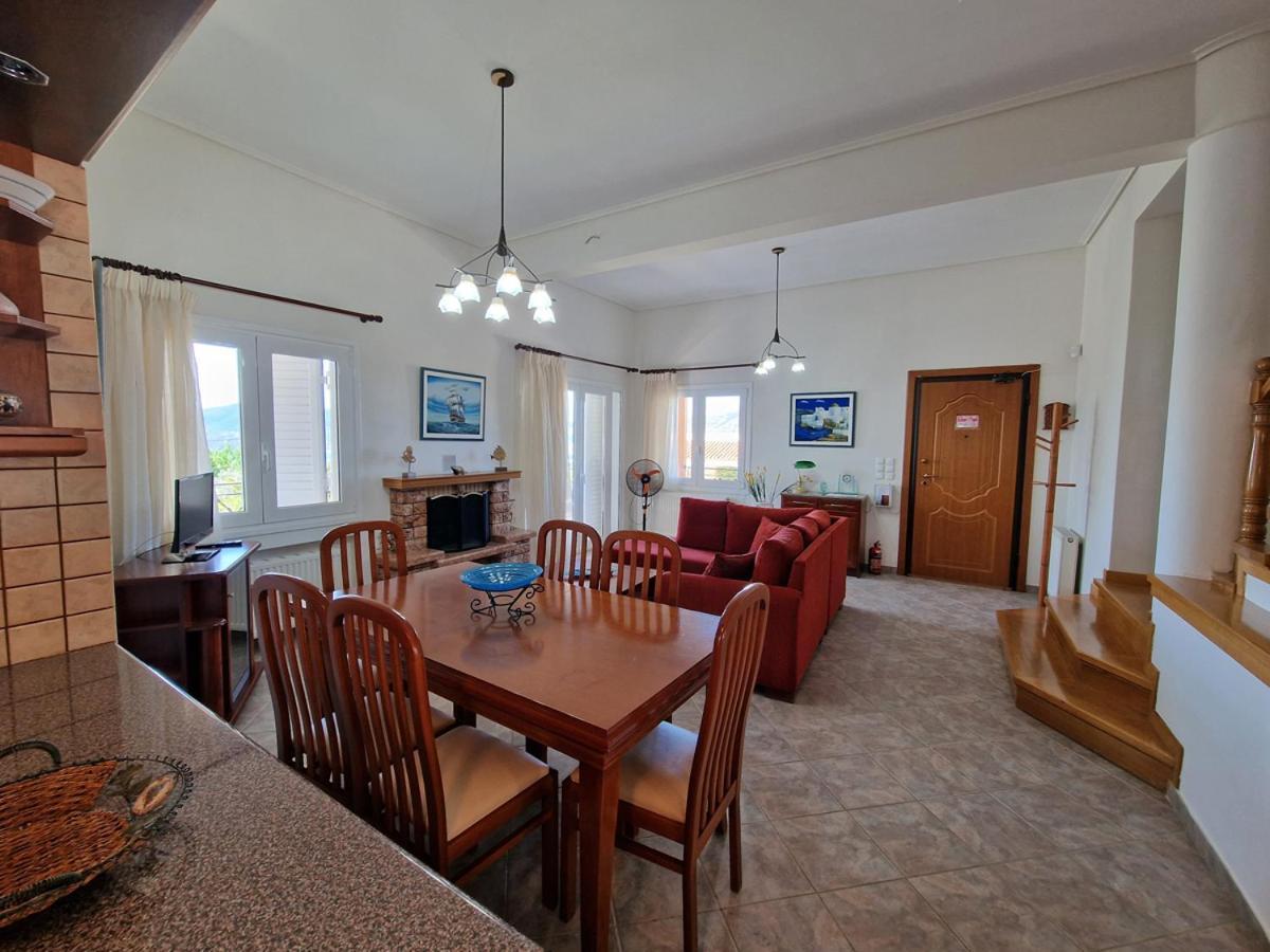 Villa Liana : Luxury Villa With Fantastic Sea View, Near Airport ปอร์โตราฟตี ภายนอก รูปภาพ