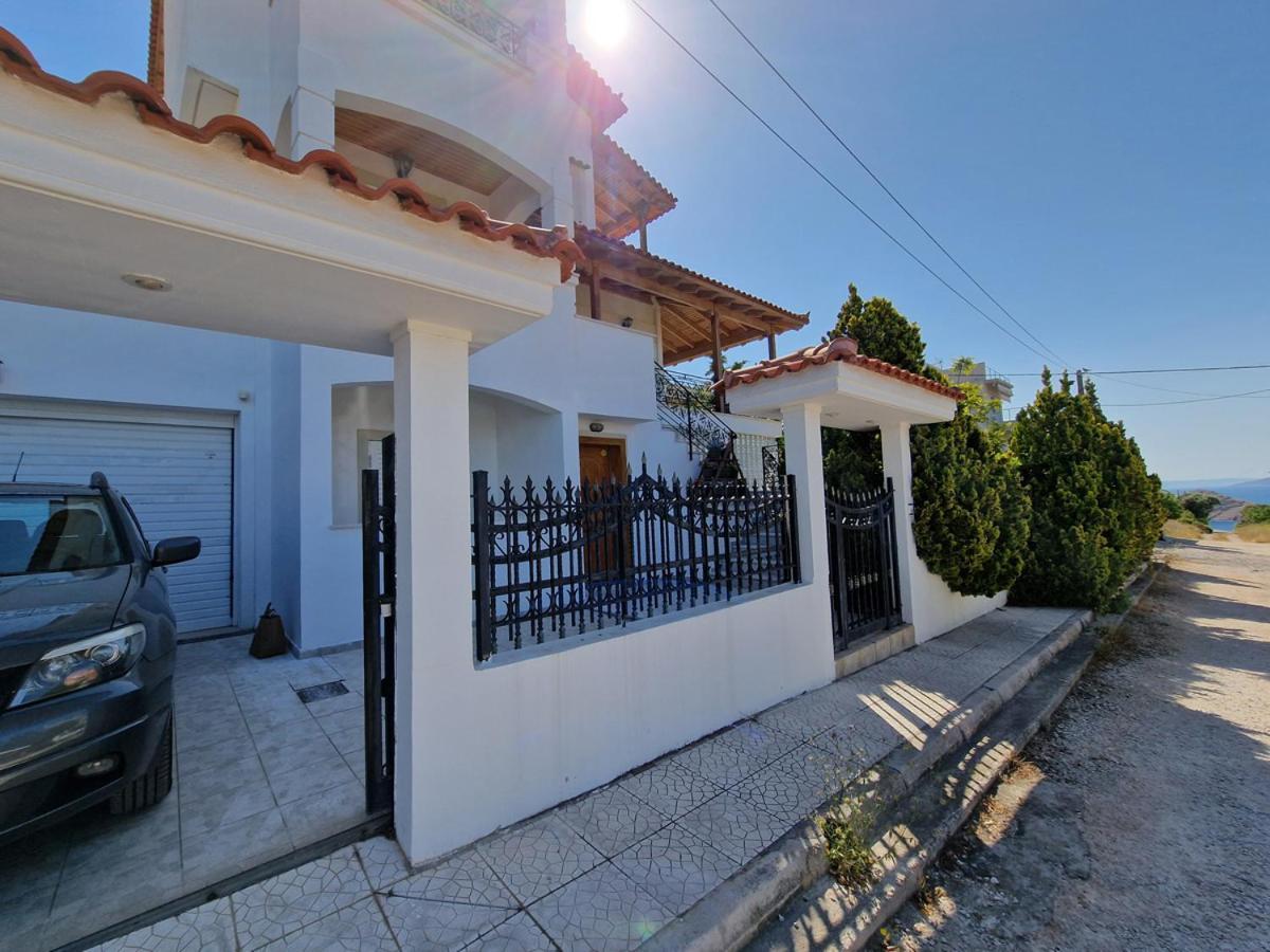 Villa Liana : Luxury Villa With Fantastic Sea View, Near Airport ปอร์โตราฟตี ภายนอก รูปภาพ