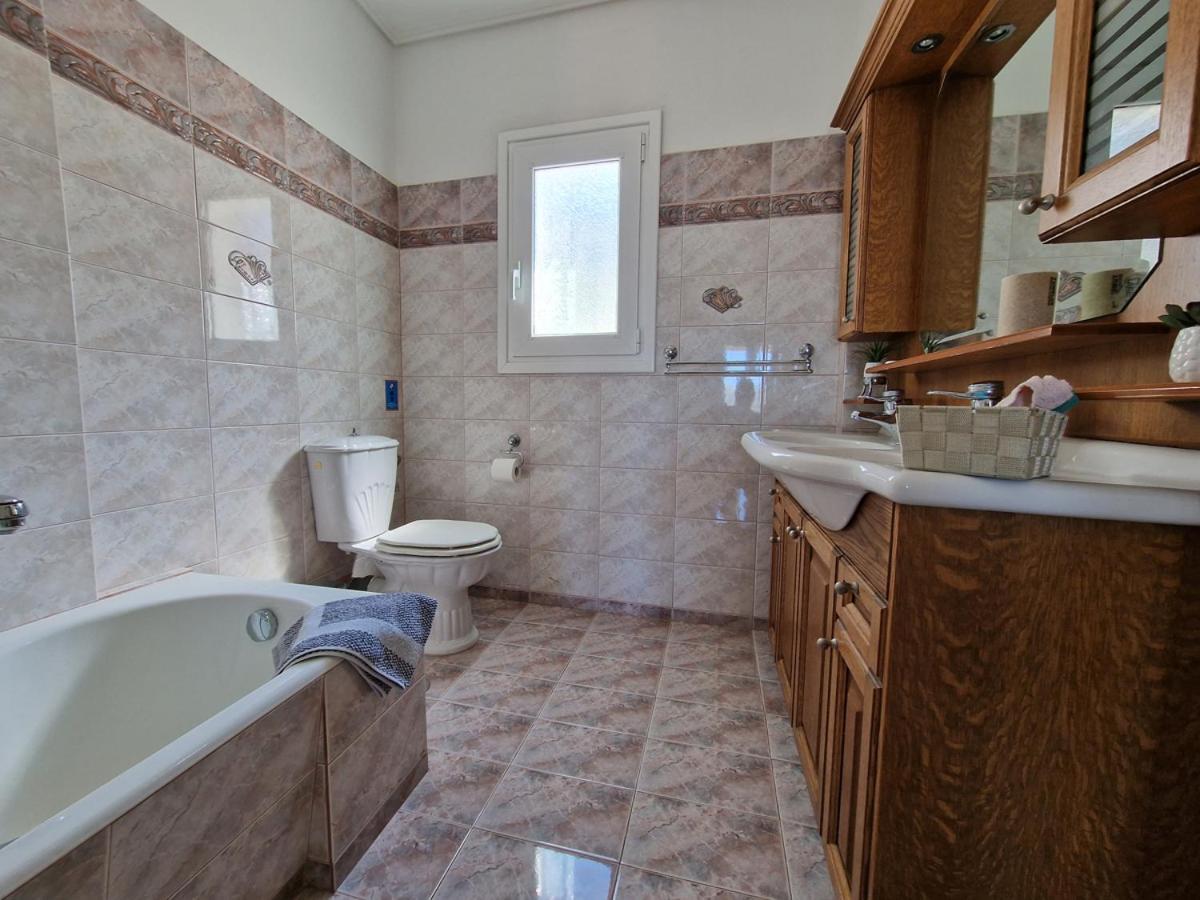 Villa Liana : Luxury Villa With Fantastic Sea View, Near Airport ปอร์โตราฟตี ภายนอก รูปภาพ