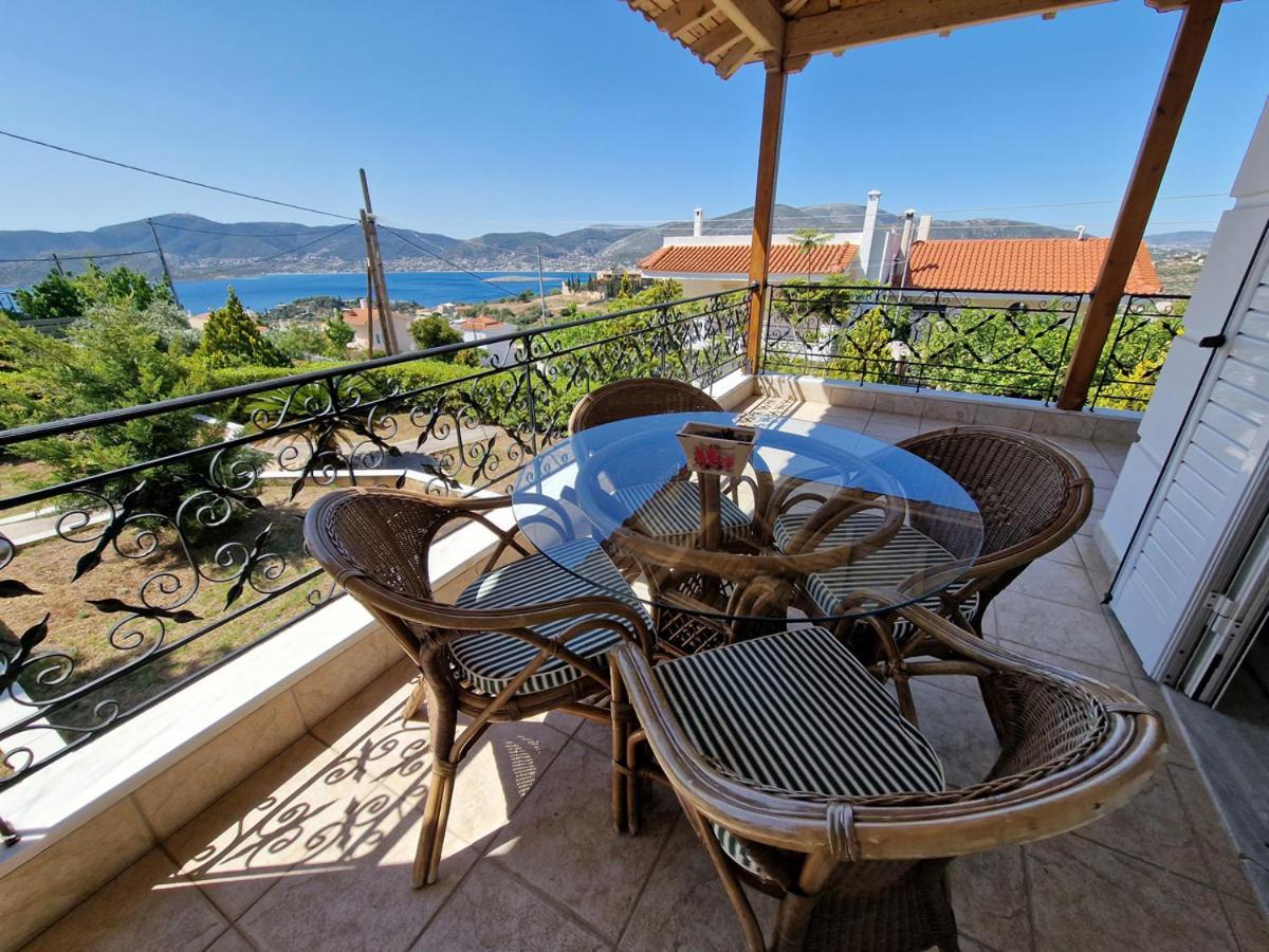 Villa Liana : Luxury Villa With Fantastic Sea View, Near Airport ปอร์โตราฟตี ภายนอก รูปภาพ