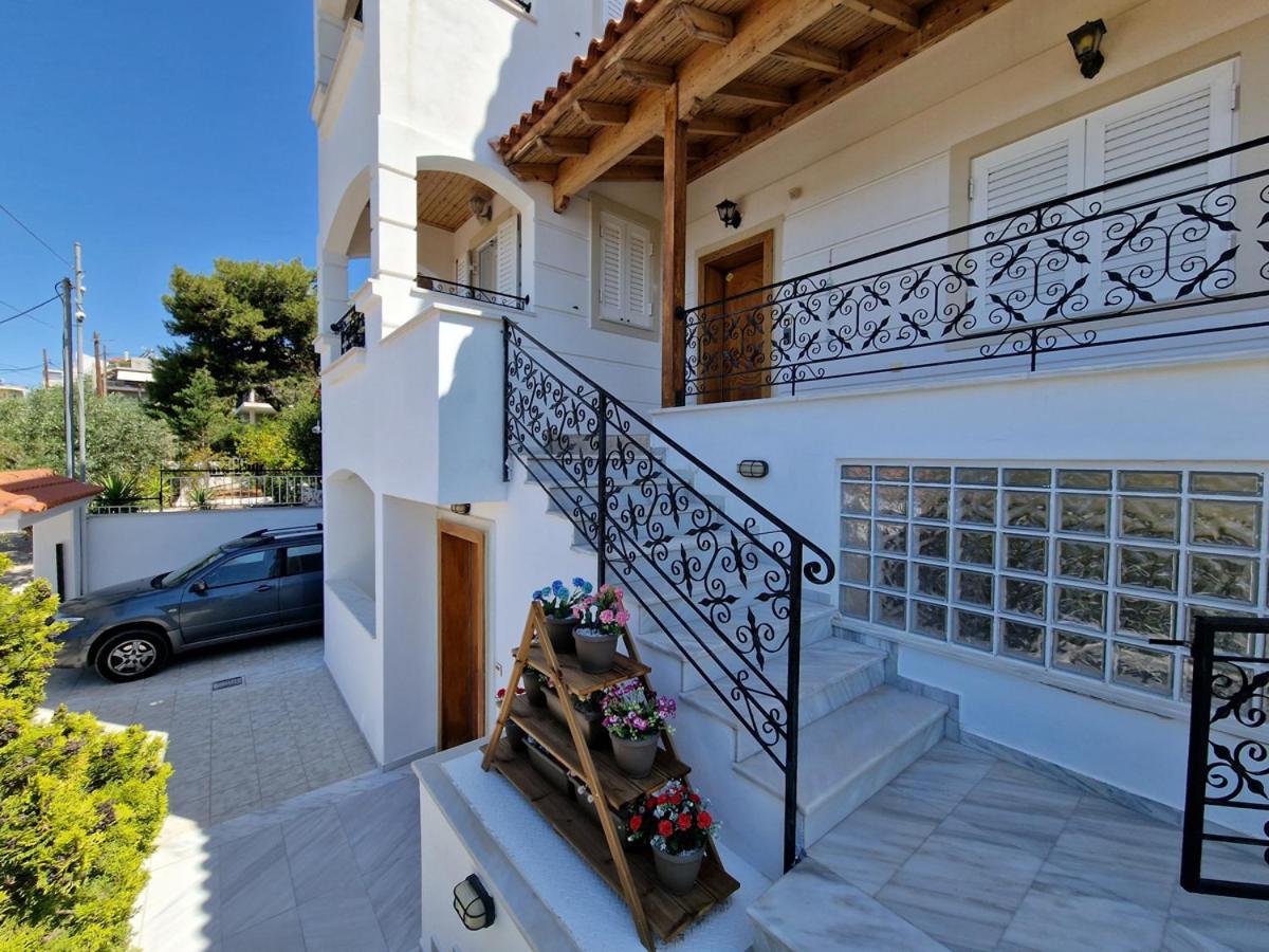 Villa Liana : Luxury Villa With Fantastic Sea View, Near Airport ปอร์โตราฟตี ภายนอก รูปภาพ