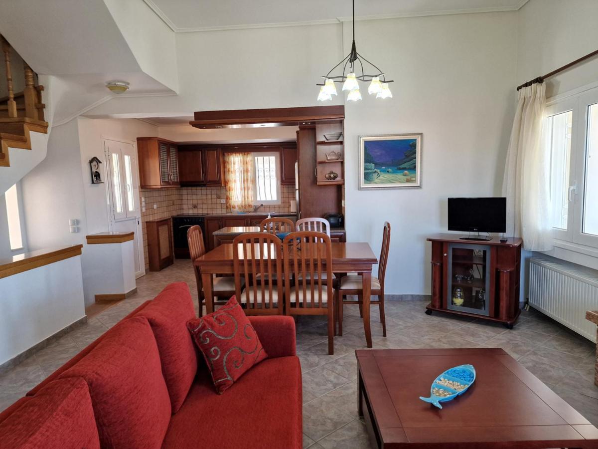Villa Liana : Luxury Villa With Fantastic Sea View, Near Airport ปอร์โตราฟตี ภายนอก รูปภาพ
