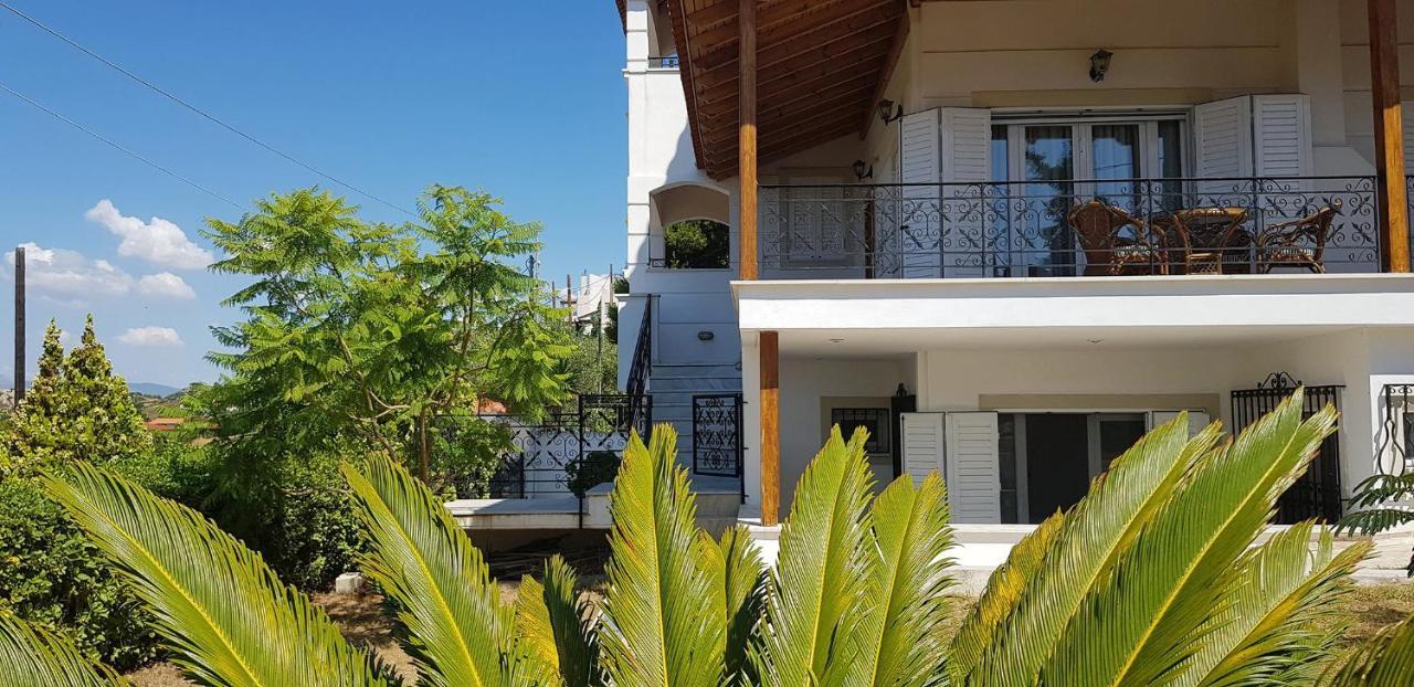 Villa Liana : Luxury Villa With Fantastic Sea View, Near Airport ปอร์โตราฟตี ภายนอก รูปภาพ