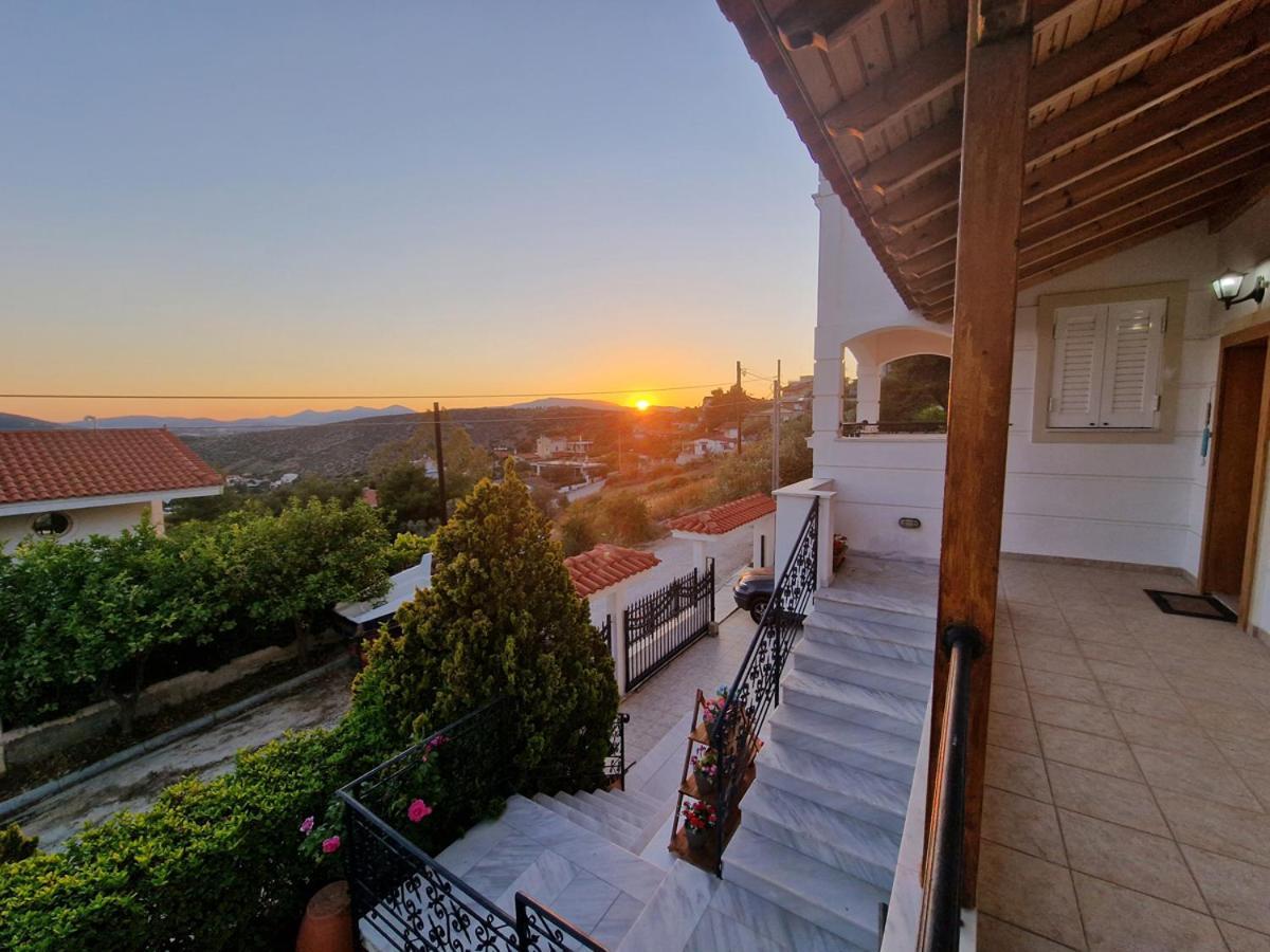 Villa Liana : Luxury Villa With Fantastic Sea View, Near Airport ปอร์โตราฟตี ภายนอก รูปภาพ