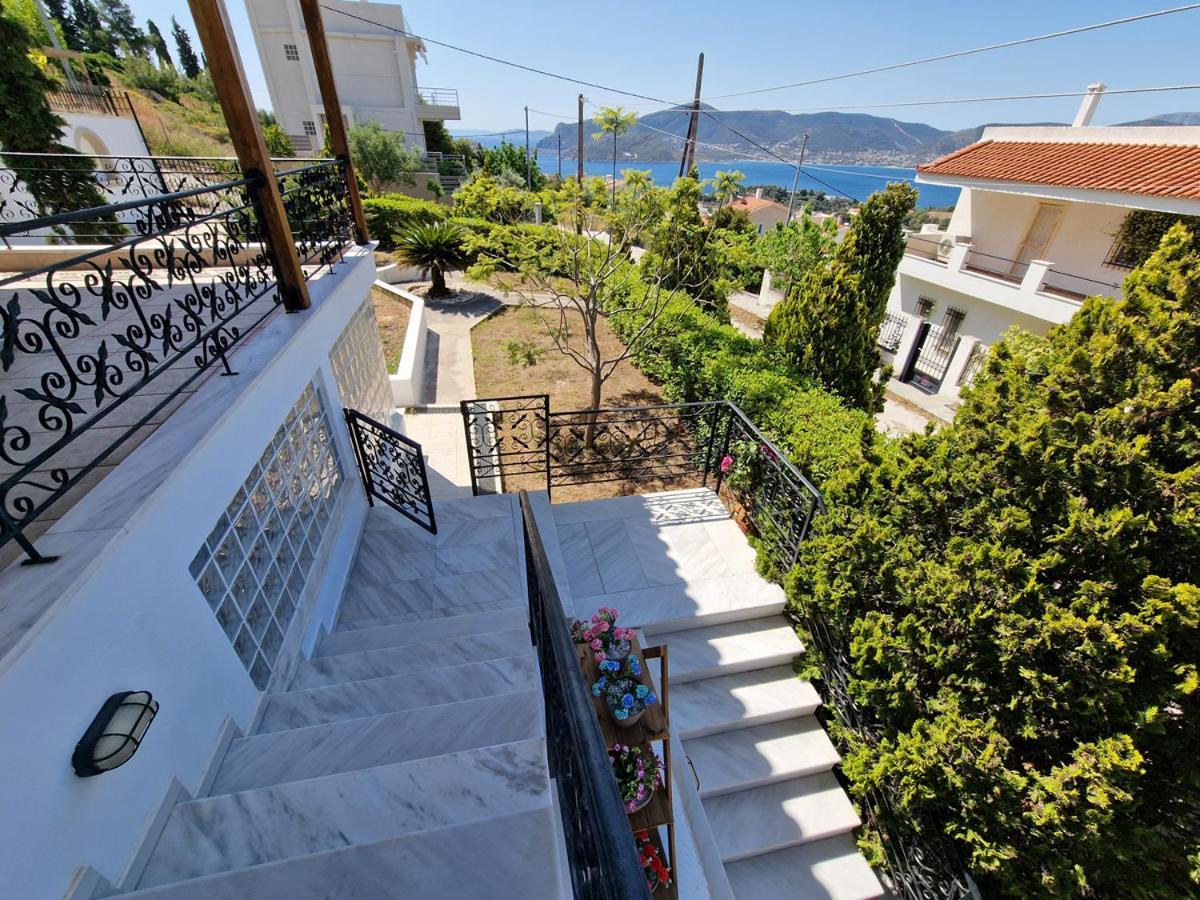 Villa Liana : Luxury Villa With Fantastic Sea View, Near Airport ปอร์โตราฟตี ภายนอก รูปภาพ