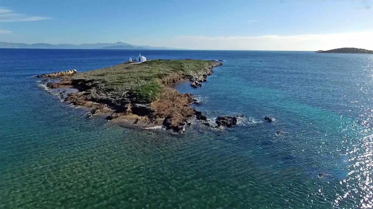 Villa Liana : Luxury Villa With Fantastic Sea View, Near Airport ปอร์โตราฟตี ภายนอก รูปภาพ